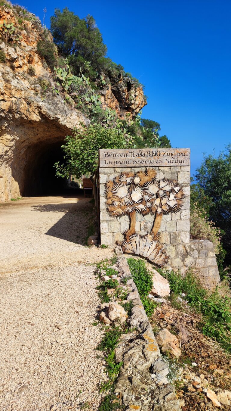 Ingresso sud riserva naturale dello zingaro